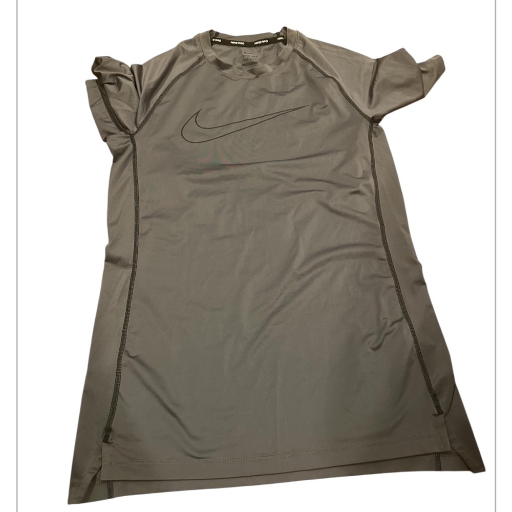 Nike pro Charcoal Gray Sports shirt